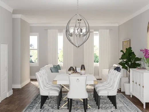 Dining Room · Glam designed by Tatiana