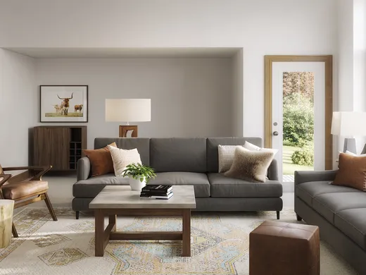 Living Room · Rustic designed by Katie
