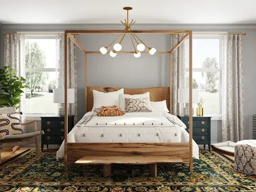 Bedroom · Bohemian designed by Marie