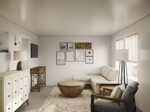 Living Room · Contemporary designed by Julie