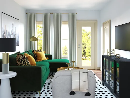 Living Room · Modern designed by Amy
