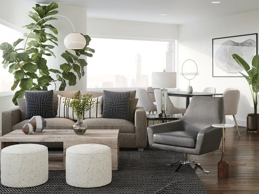 Living Room · Modern designed by Isaac