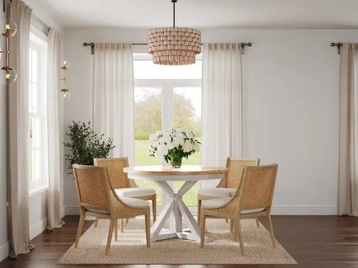 Dining Room · Contemporary designed by Mariela