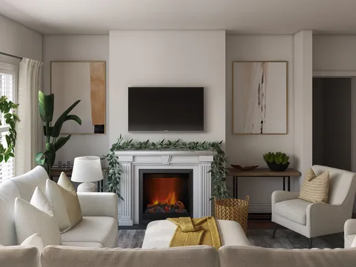 Living Room · Farmhouse designed by Marty