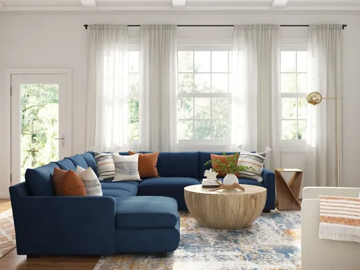 Living Room · Contemporary designed by Lisa