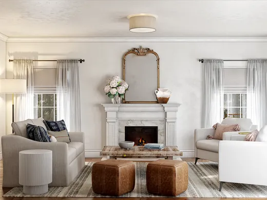 Living Room · Bohemian designed by Pooja