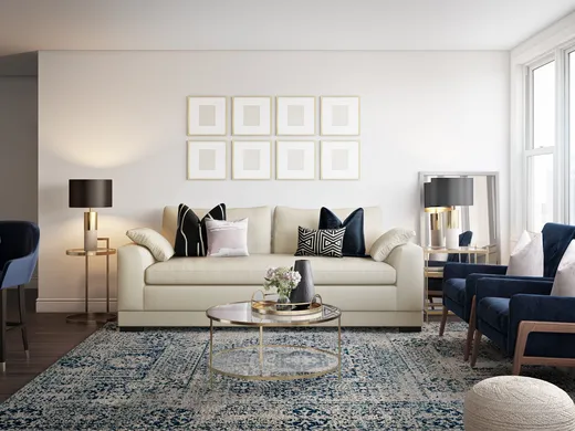 Living Room · Contemporary designed by Fendy