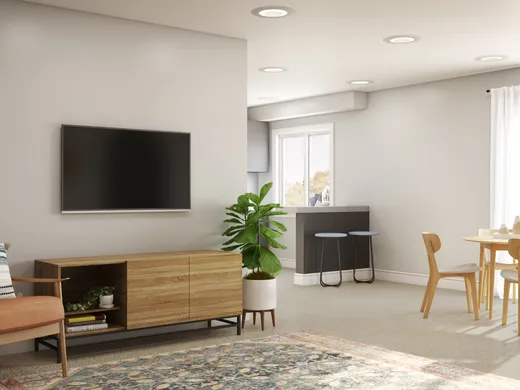 Living Room · Eclectic designed by Madison