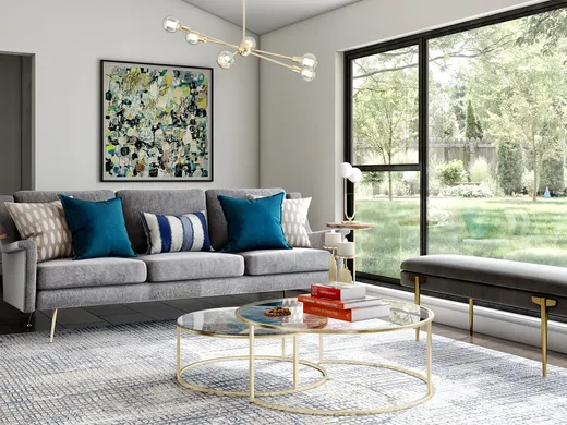 Living Room · Contemporary designed by Jenna