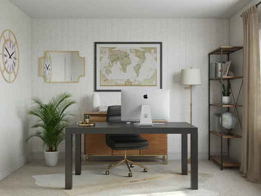 Office · Rustic designed by Brindee
