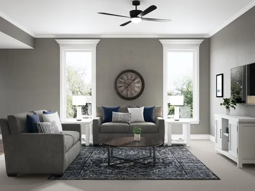 Living Room · Coastal designed by Rachel