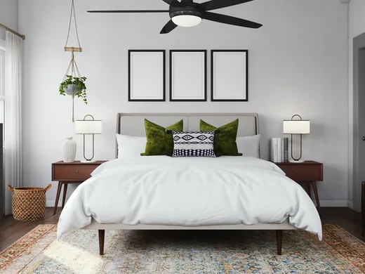 Bedroom · Eclectic designed by Emilee