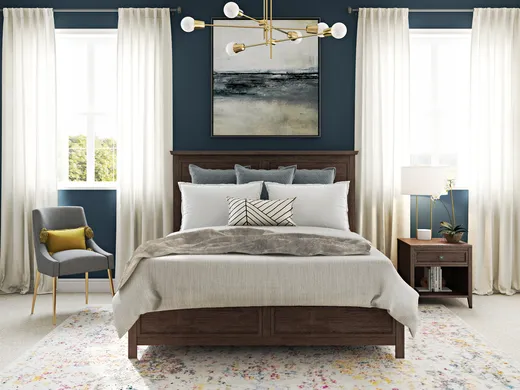Bedroom · Glam designed by Kamila
