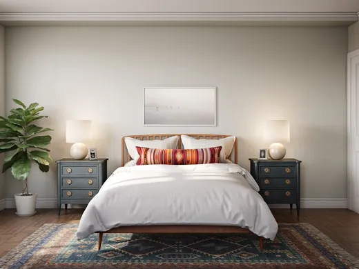 Bedroom · Eclectic designed by Ella