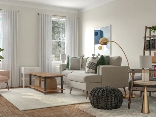 Living Room · Bohemian designed by Rebecca