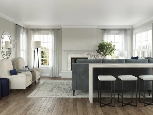 Living Room · Glam designed by Brittani