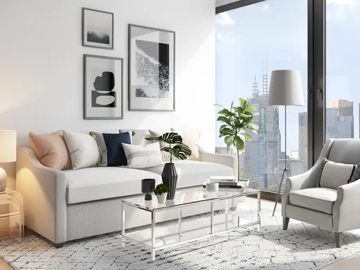 Living Room · Contemporary designed by Melisa