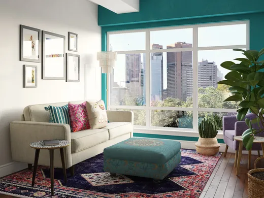 Living Room · Eclectic designed by Natalie