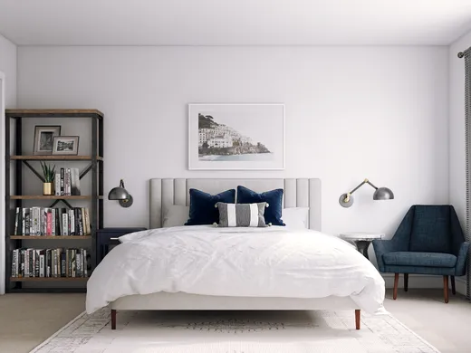 Bedroom · Farmhouse designed by Roxy