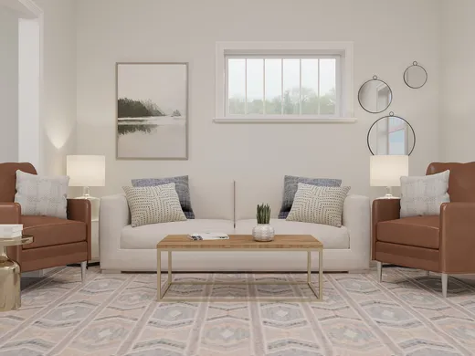 Living Room · Contemporary designed by Tara
