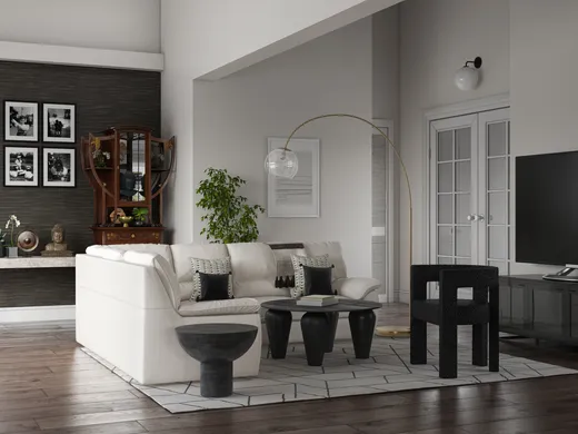 Living Room · Contemporary designed by Marlene