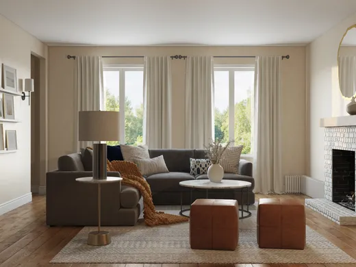Living Room · Contemporary designed by Melissa