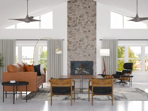 Living Room · Eclectic designed by Anny