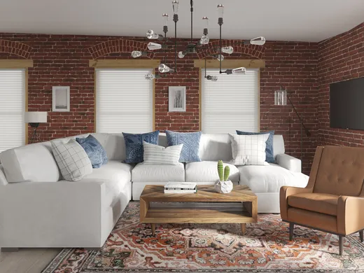 Living Room · Contemporary designed by Sarah