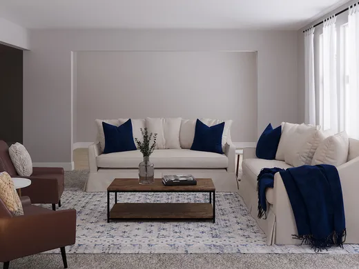 Living Room · Contemporary designed by Kylie