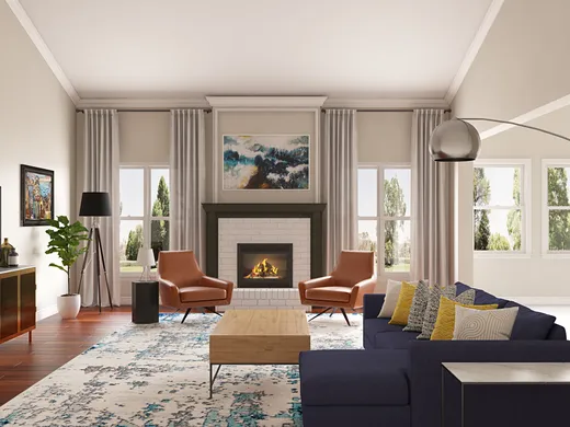 Living Room · Modern designed by Chanel