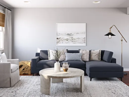 Living Room · Eclectic designed by Brianna