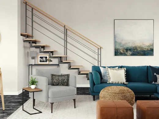 Living Room · Eclectic designed by Natalie