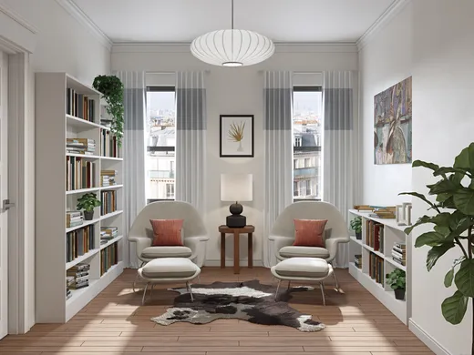 Living Room · Contemporary designed by Nicole
