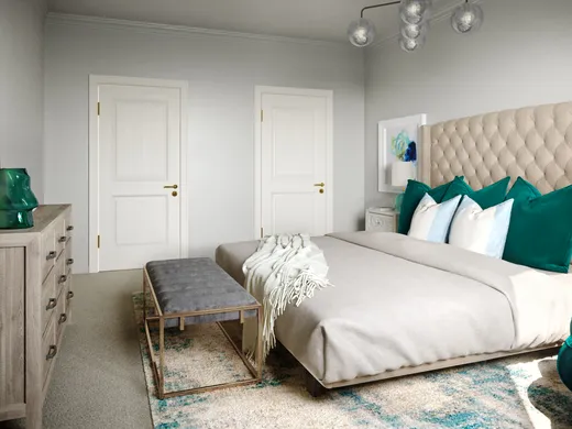 Bedroom · Glam designed by Brittney