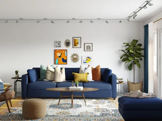 Living Room · Eclectic designed by Dani