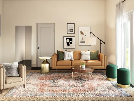 Living Room · Contemporary designed by Lydia