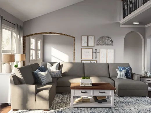 Living Room · Farmhouse designed by Emma