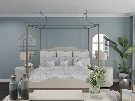 Bedroom · Transitional designed by Alissa