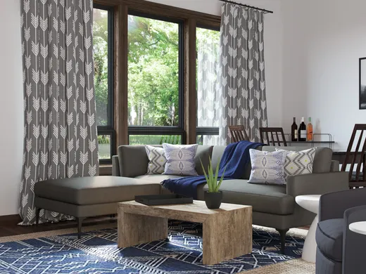 Living Room · Modern designed by Grey