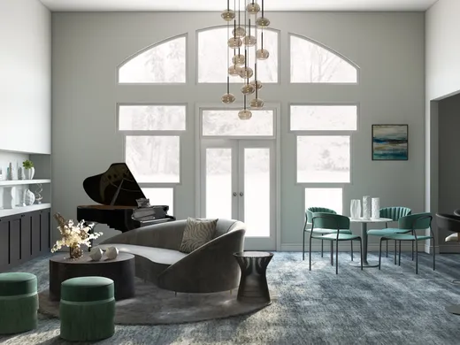 Living Room · Modern designed by Waleska