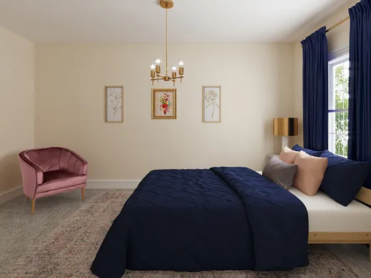 Bedroom · Glam designed by Stephanie