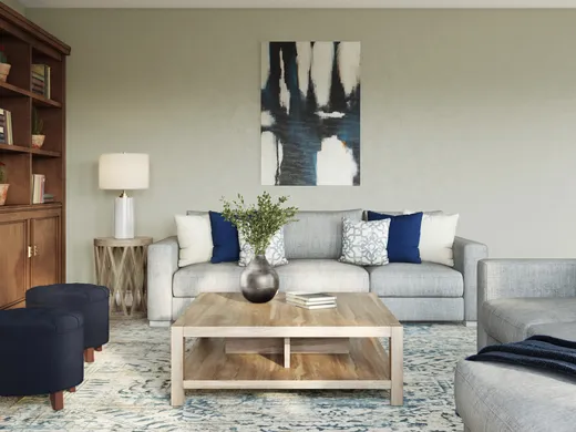 Living Room · Farmhouse designed by Merna
