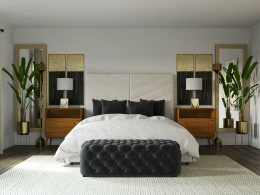 Bedroom · Eclectic designed by Julio