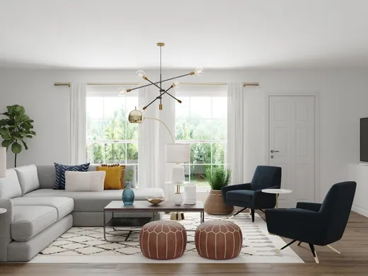 Living Room · Bohemian designed by Ghianella