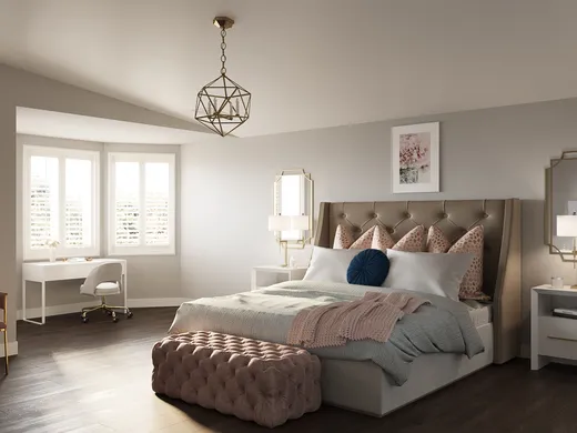 Bedroom · Glam designed by Taylor