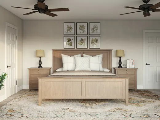 Bedroom · Farmhouse designed by Sawyer