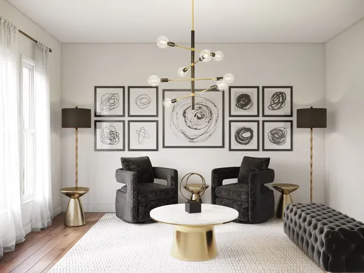 Living Room · Eclectic designed by Julio