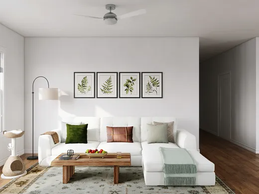 Living Room · Eclectic designed by Ash