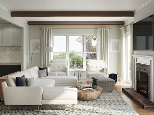 Living Room · Modern designed by Brit