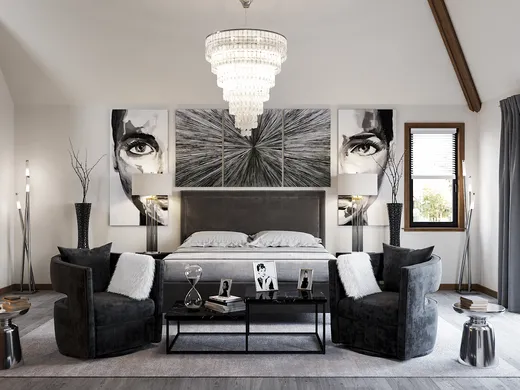 Bedroom · Modern designed by Julio
